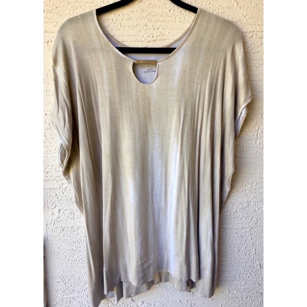 Lisa Rinna Collection Tan Top